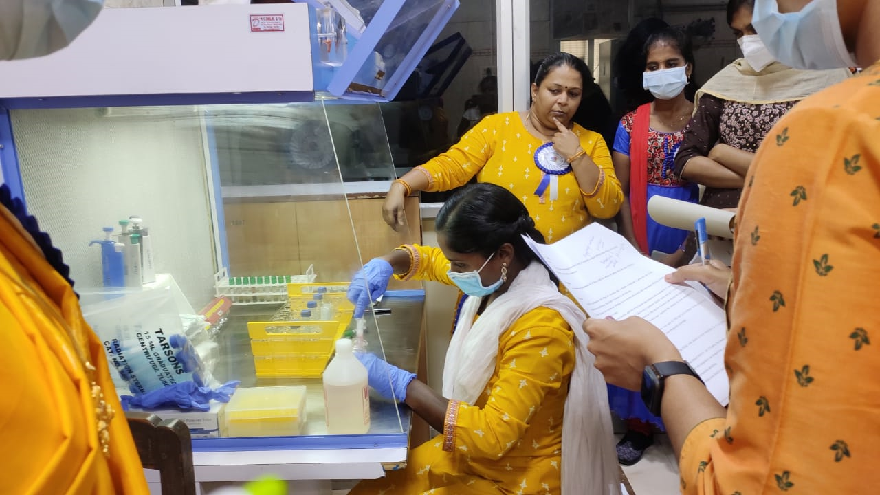 Hands on training on clinical cytogenetics-19.03.2022