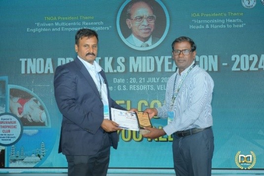 Guest lecture by  Dr. Lakshmikanth at TNOA TKS midyear conference 2024