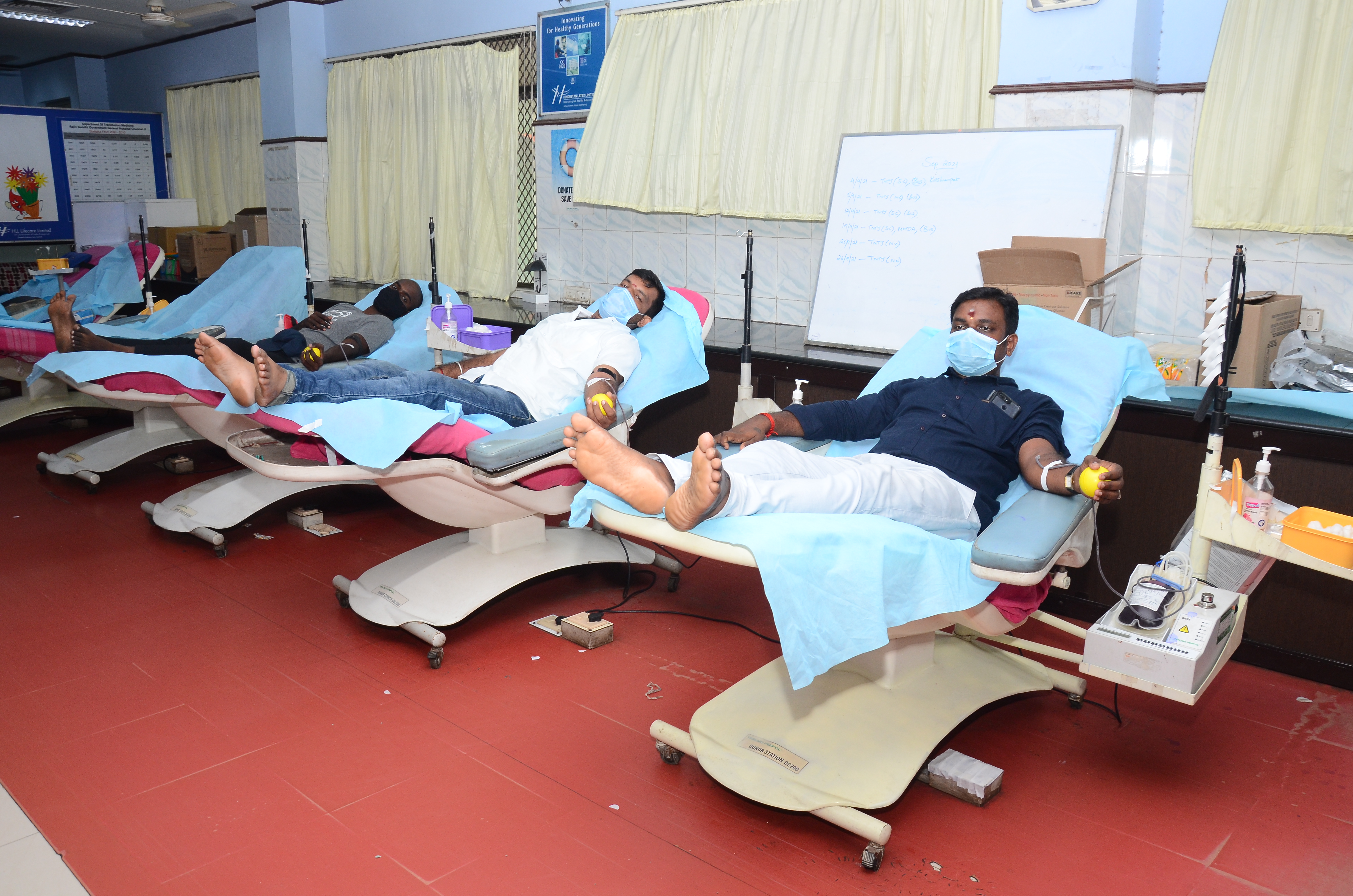  BLOOD DONATION  AREA