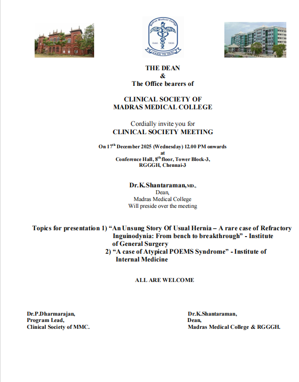 Clinical Society of MMC