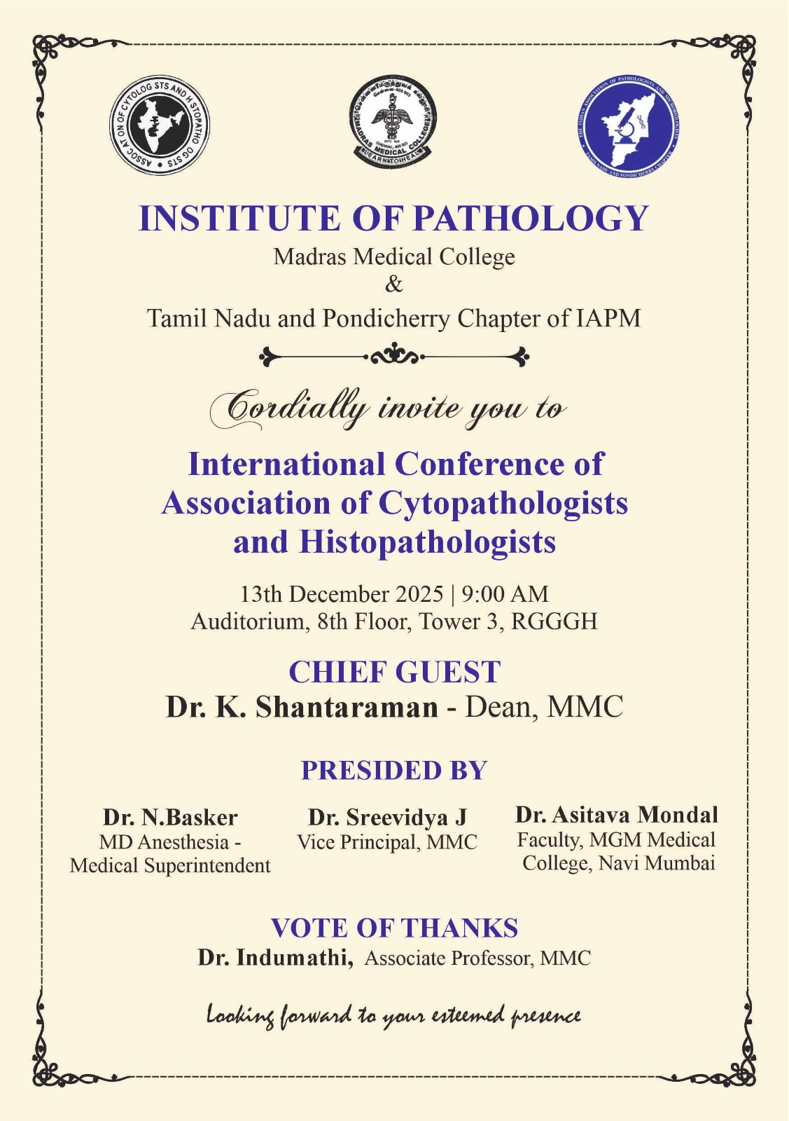 International Conference of Association of Cytopathologists and Histopathologists